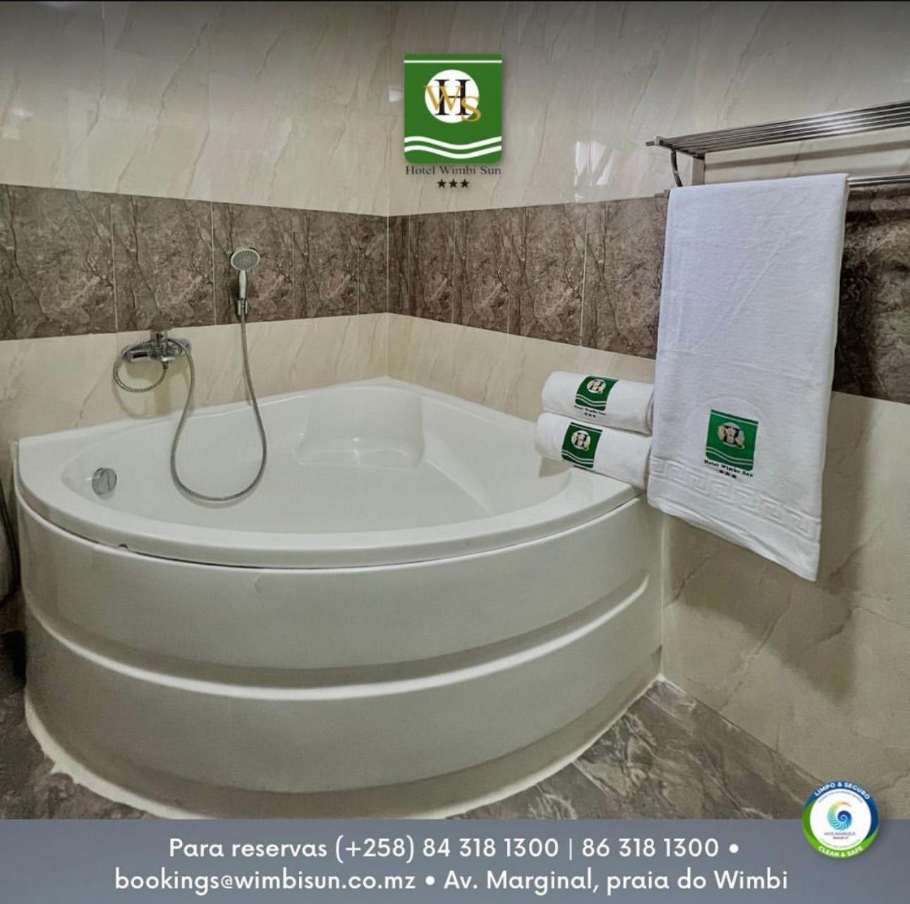Hotel Wimbi Sun เปงบา ภายนอก รูปภาพ